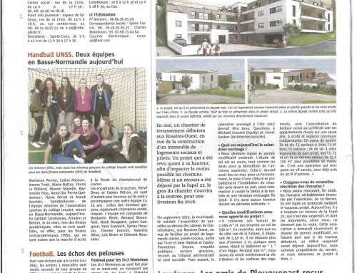 ARTICLE LE TELEGRAMME 5 AVRIL 2017